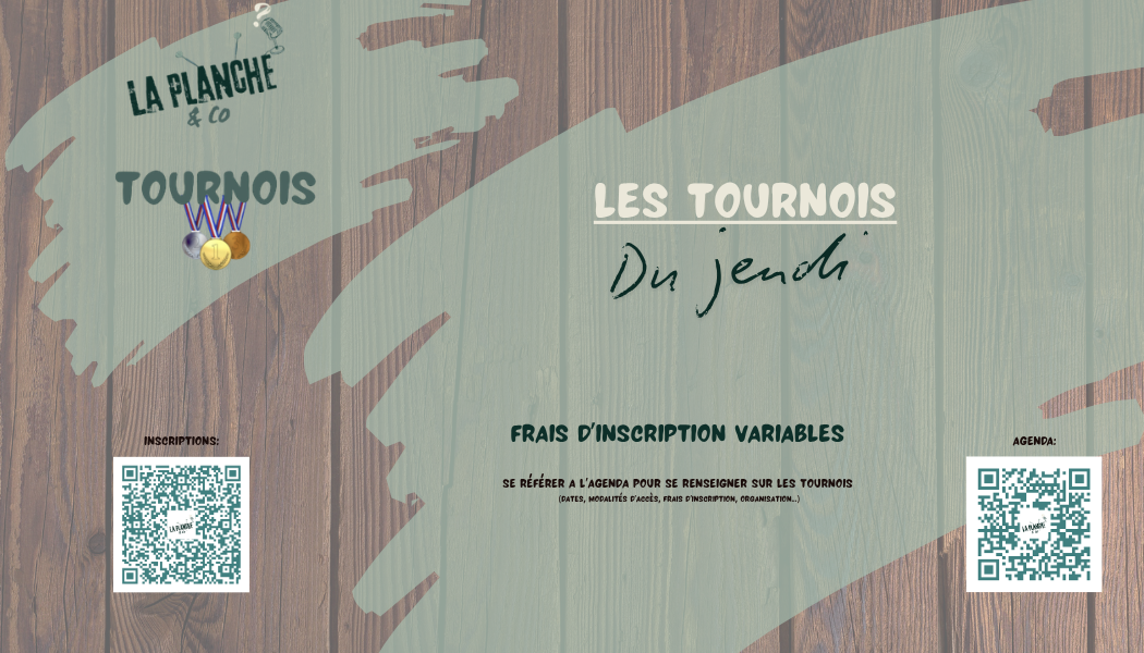 Les Tournois du Jeudi